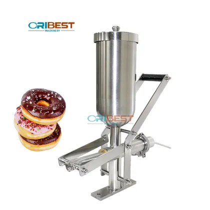 Low Price Puff Filling Machine | Mini Manual Churros Filling Machine | Filled Churros Making Machine