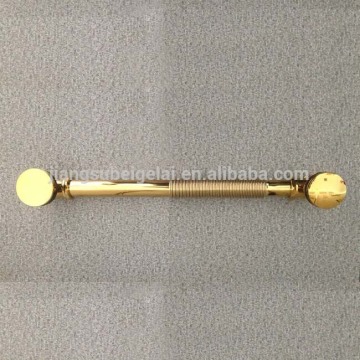 gold plate brass drainer used for bath overflow hole and waste drain hole