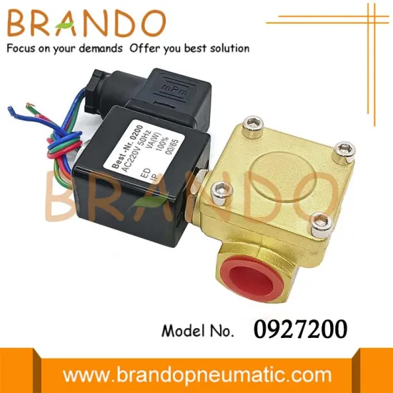 0927200 1/2'' 16bar Pressure Brass Solenoid Valve 24V 110V 220V