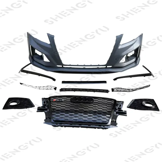 Upgrade Your 2008-2012 Audi Q5 to RSQ5 Style: Front Bumper, Grille, Rear Diffuser, and Tail Throat Accessories