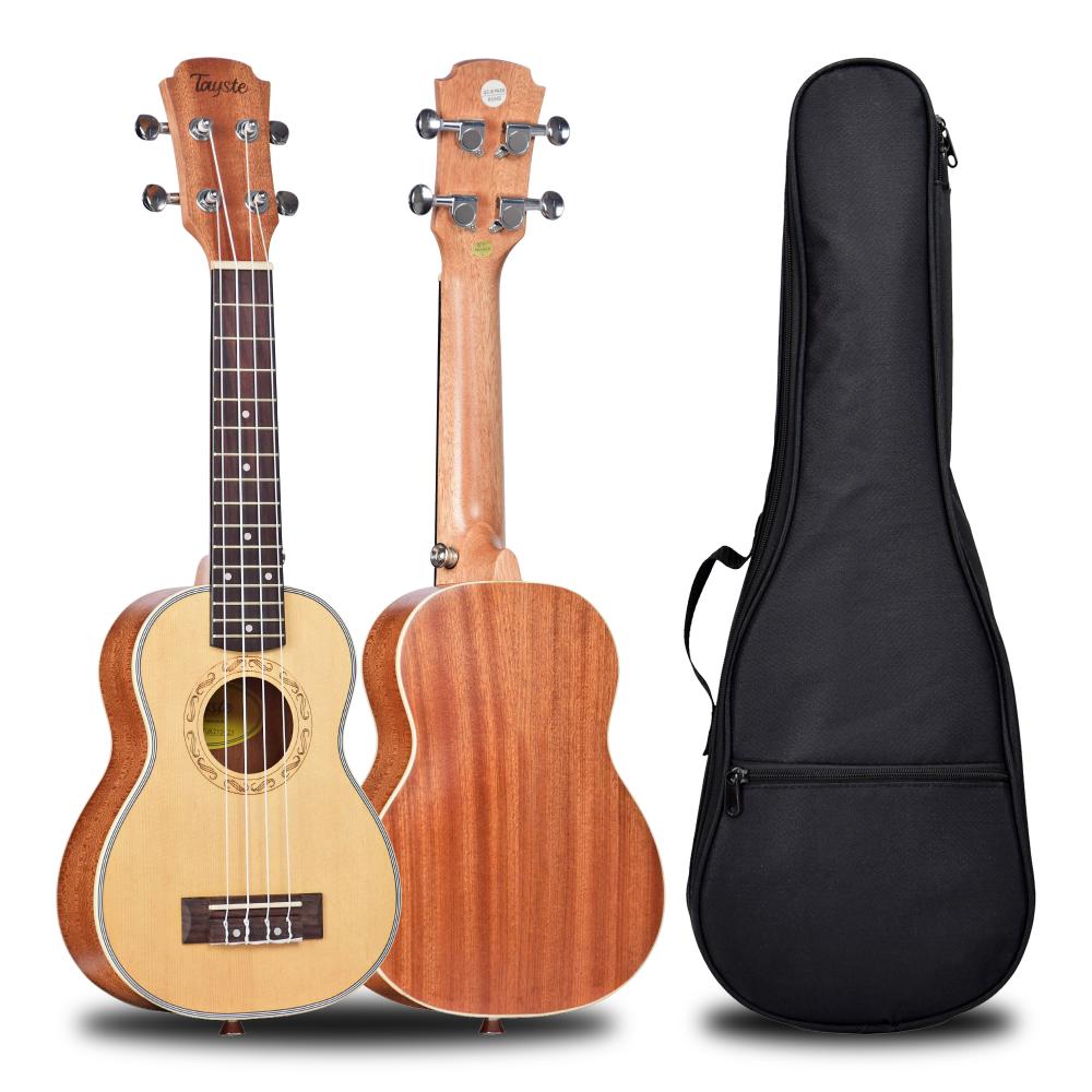 Tayste Ukulele 21inch With 5m M Cotton Bag 8