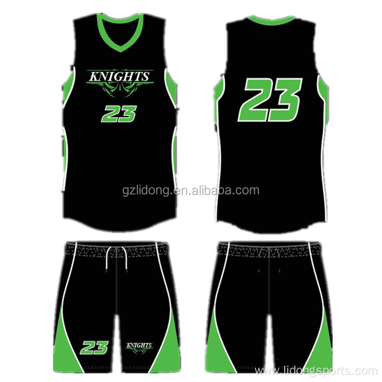 Custom Printed Men latest basketball jersey design