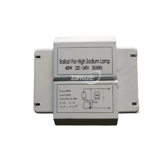 High Quality Inductor Ballast HPS400W 4.45A 220-240V 50/60HZ for Marine Sodium Lamps