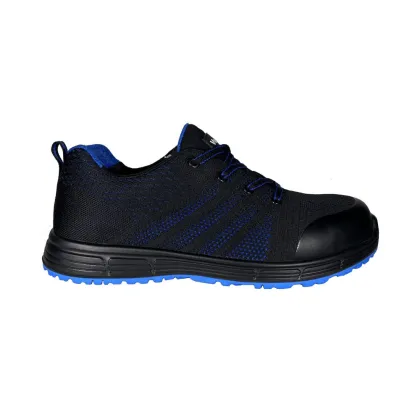 Blue Mesh Safety Shoes For Workers