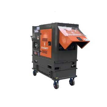 Portable E series generator with Kubota engine