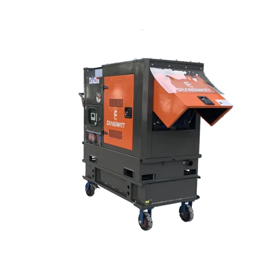 Portable E series generator with Kubota engine
