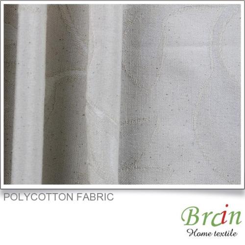 Good colour fastness Polycotton light proof curtain fabric