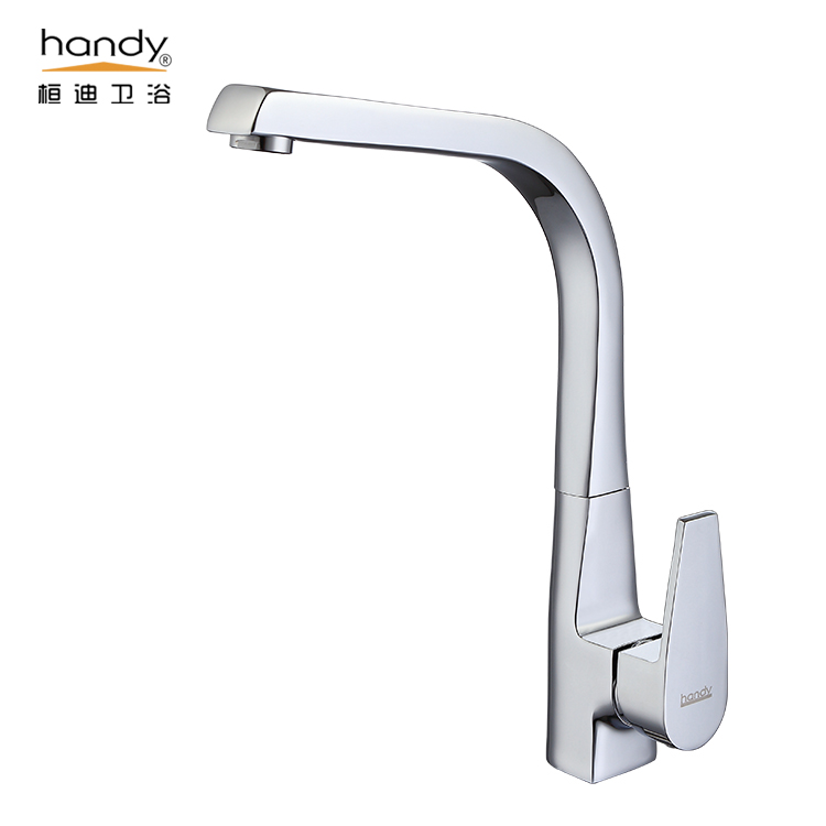 360 ° Swivel Spout මුළුතැන්ගෙයි බේසම මික්සර් ටැප්