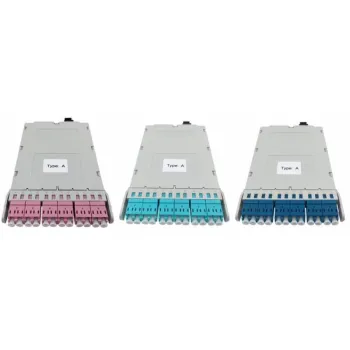 MPO to LC Cassette Optical Module 12/24 Port Fiber Optic Distribution Box