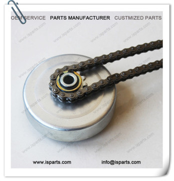 Kit frizione centrifugo da 1 pollice con pignone a 12 denti e 35 catene per piccoli kart
