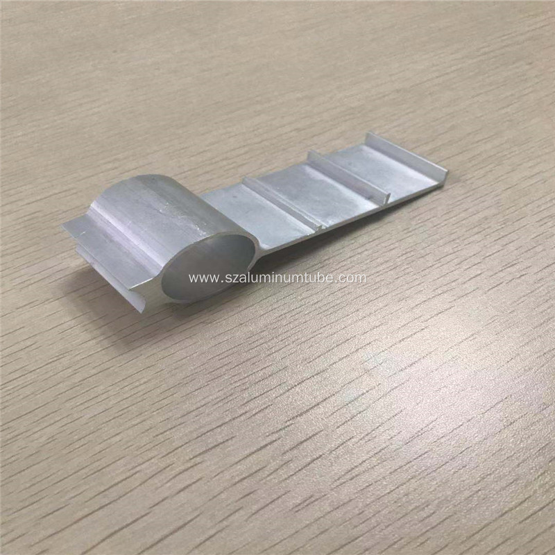 CNC machining Aluminum spare part for heat exchange