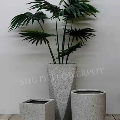 Rectangular Cement Pots Small Round Rectangular Cement Pots Factory