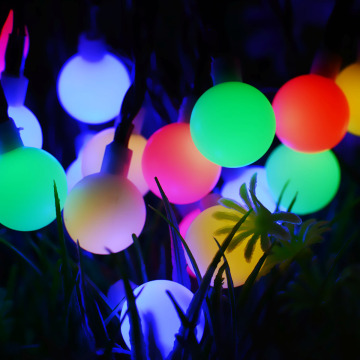 SHENPU Solar Christmas Lights 50LED Waterproof Wedding Outdoor Light String