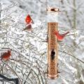 Röhrchen hängende Wildvogel -Samenfutterautomaten