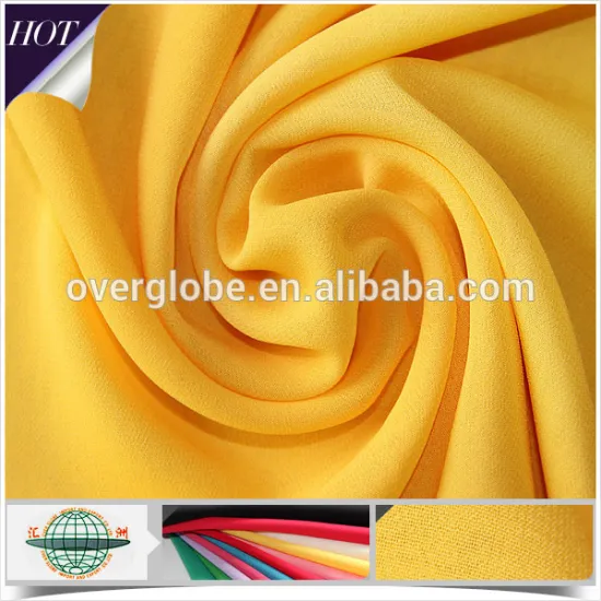 2015 New China Supplier Fashionable Garments Blouse 100% Polyester 100D Chiffon Fabric