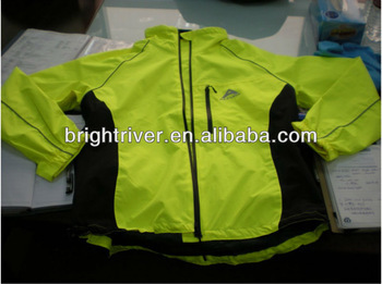 Hi Viz bicycle jacket