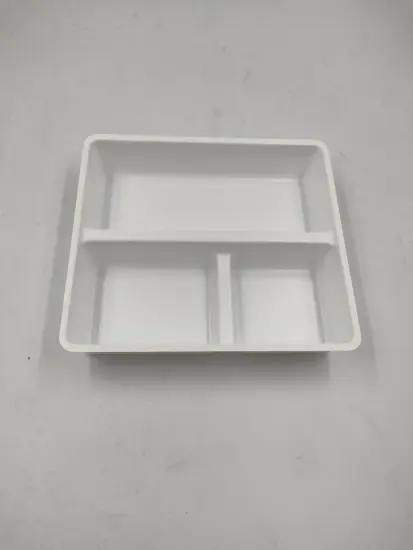 White HIPS Plastic Vacuum Forming Medical Tray