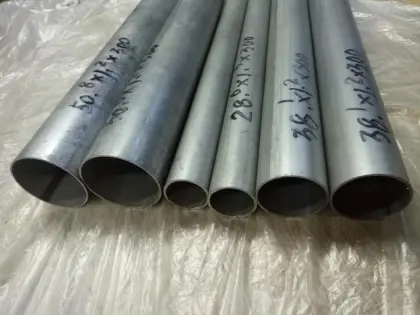 ERW Pipes Welded Steel Pipes Round Shape Exhaust Pipe