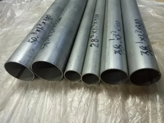 JIS G3314 SA1D 41.3x1.2 Welded Aluminized Steel Tubes