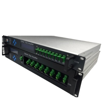 16/32 Port 24dBM EDFA 1550 NM FTTH CATV Wzmacniacz wejściowy z pompą JDSU