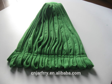 Microfiber stripe tube mop