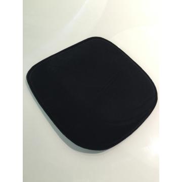 Modern black velvet washable seat cushion