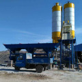 Small electric twin shaft compulsory JS750 concrete mixer