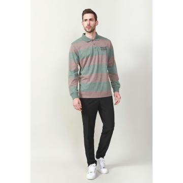 Männer YD Long Sleeve Golf Polo Shirts