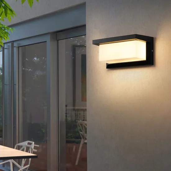 Waterproof Adjustable Outdoor Wall Sconce Light - LED Wall Mounted Lighting for Hotels and Homes