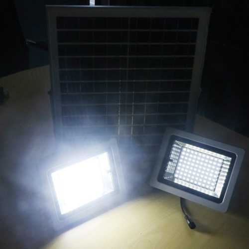 Double Head Solar LED Flood Light