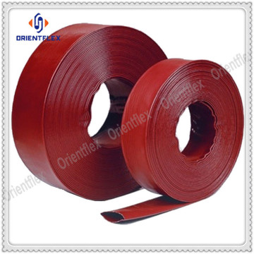 PVC layflat agriculture irrigation hose with connector