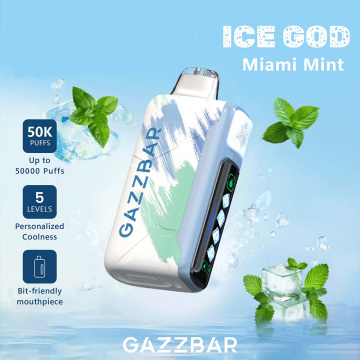 GAZZBAR ICE GOD 50000 Puff Disposable Vape Wholesale