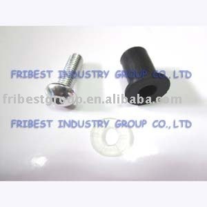 windscreen bolt fastener silvery and black