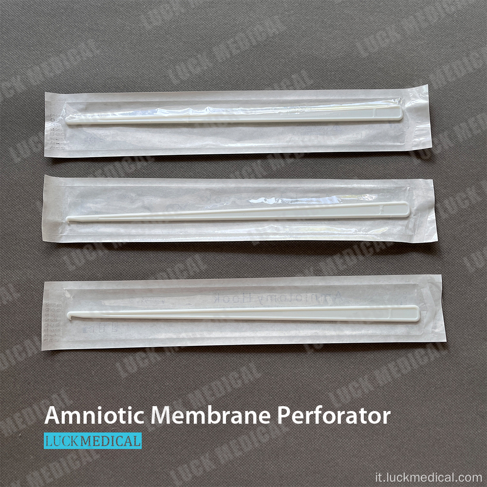 Perforatore di membrana amniotica Amnion Hook