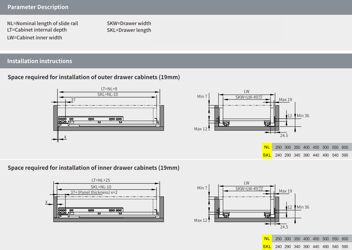 soft close undermount drawer slide