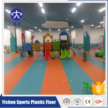 Shijiazhuang yichen αντι-ολισθητικό πολύχρωμα νηπιαγωγείο βινυλίου δάπεδο