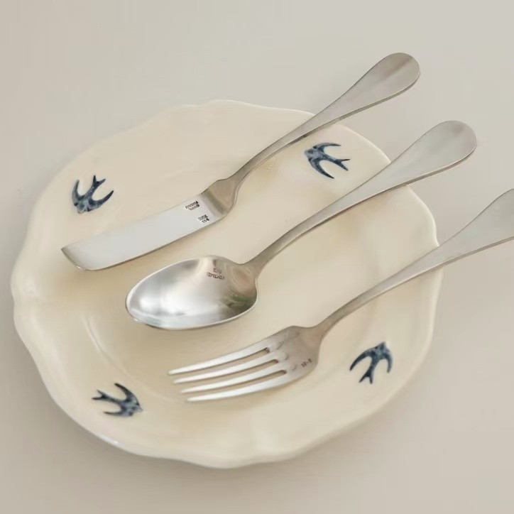 Blue and White Ceramic Dinnerware with Delicate Designs