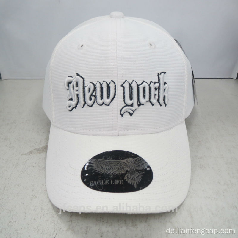 6 Panels mit 3D Embroidary Baseball Hat