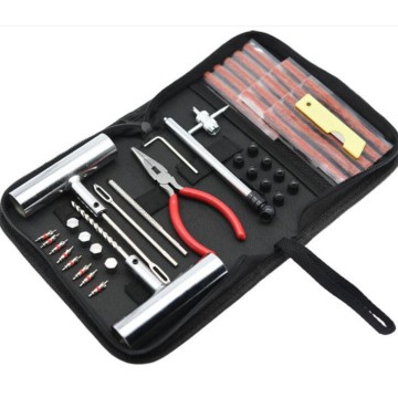 Emergency Heavy Duty Car Tire Repair Kit with Fabric Case" could be condensed to:

"Emergency Heavy Duty Tire Repair Kit with Fabric Case