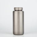 Titanium outdoor water bottle