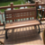 New !! Useful and multifunctional WPC deck bench