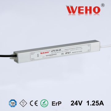lpv-30-24 with ce rohs led driver waterproof power supply