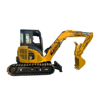 Χρησιμοποιούνται εκσκαφείς Komatsu προς πώληση: PC55, PC55MR - 5,5 τόνοι μικρά υδραυλικά μοντέλα