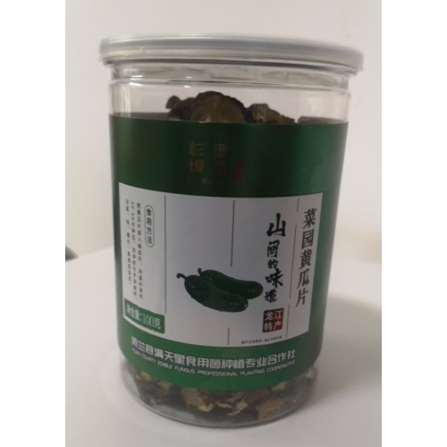 100 gramas de fatias de pepino seco