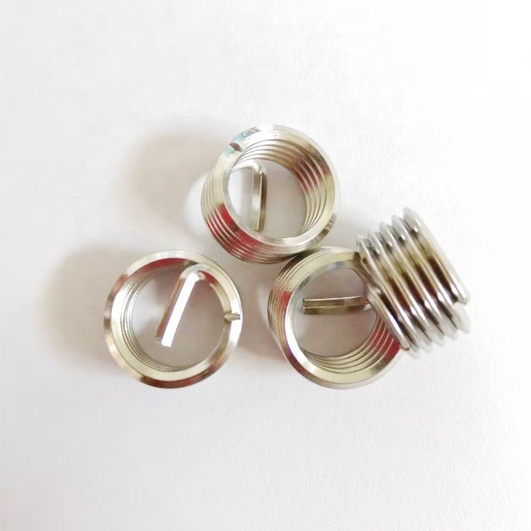 304 Stainless Steel Nut Essential Fasteners Category Wire Thread Insert M2 M14 Aluminum Material Metric Measurement Carton Box
