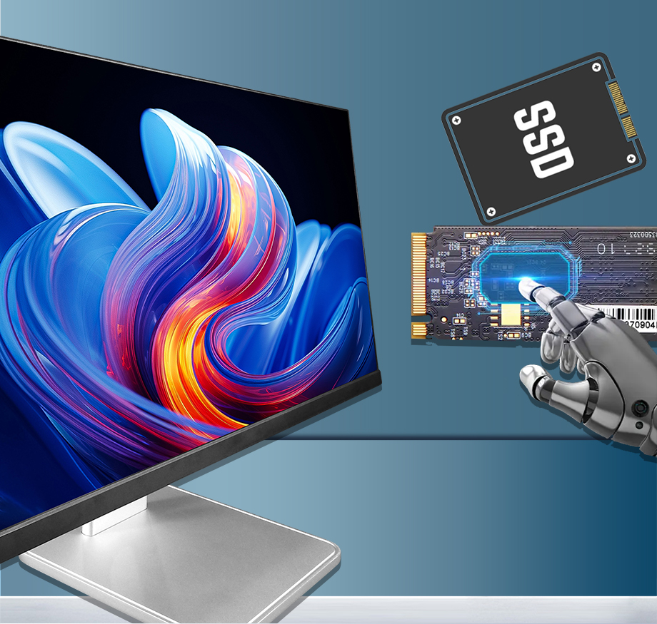 Ultra HD quality 1920*1080 resolution, clear anddelicate picture quality,breathtaking Strong configurationIntel processor's large memoryquickly enters the work Integrated graphics supportThe configuration is fully evolved to the highest optional 12thgener
