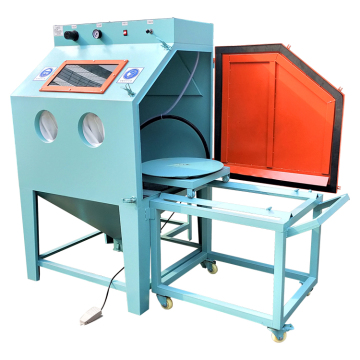 Environmental Protection Sand Blasting Machine with Automatic Wheel and Turntable