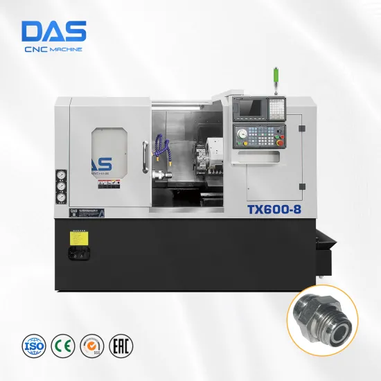Low Price Turret Type CNC Machine with Chip Conveyor, Hydraulic Hose Crimping Function in China