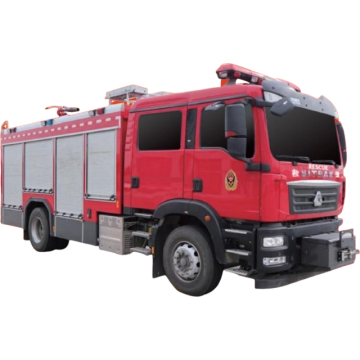 Shandeka Single Bridge City Main Battle Fire Truck