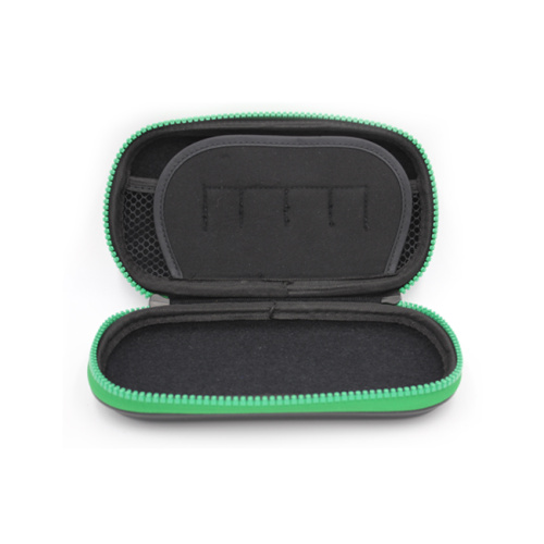 New protective waterproof zipper hard leather game case with logo
